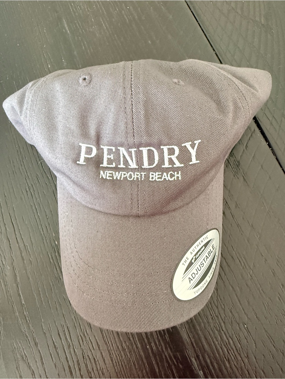 Classic Unisex Pendry Newport Beach Gray Baseball Cap